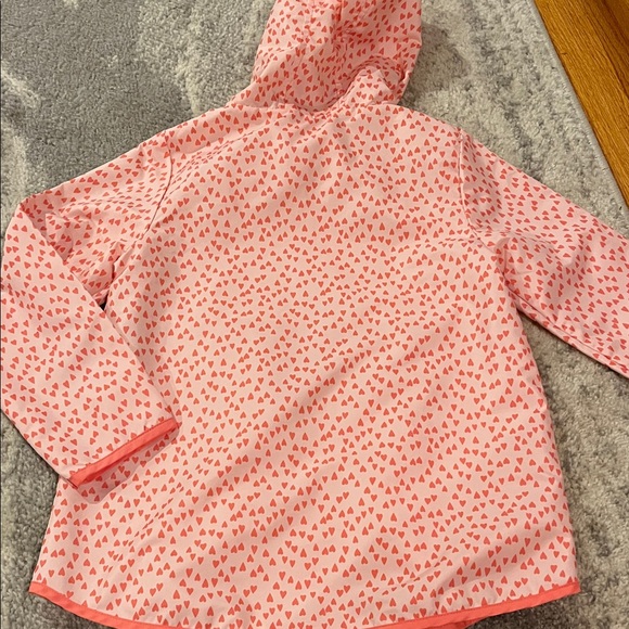 Cat & Jack Light Purple Hooded Jacket and Heart Rain Coat Bundle - Picture 13 of 13